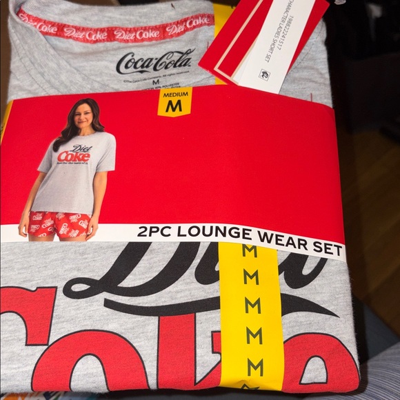 Coca-Cola 2-Piece Shirt and Boxer Pajama Set - Picture 2 of 6